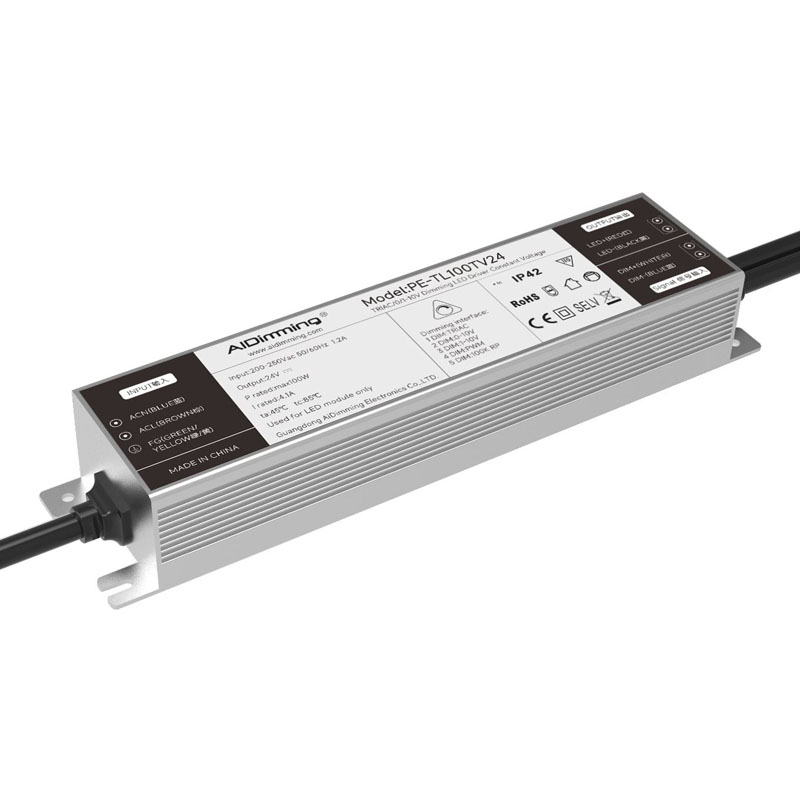 100W konstant spænding Triac-dæmpbar LED-driver