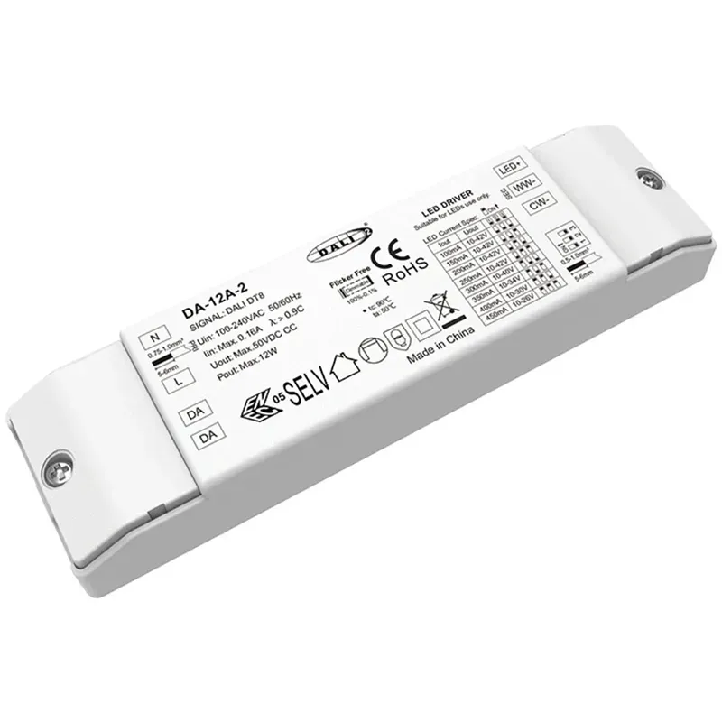 12W DALI CW WW CCT Dæmpbar LED-driver