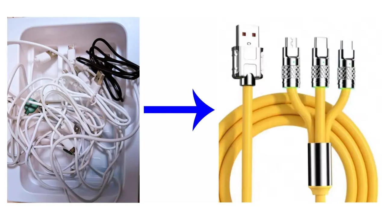 Starwell lancerer Tri-Charge Pro: Det ultimative universelle 3-i-1-datakabel til en rodfri liv