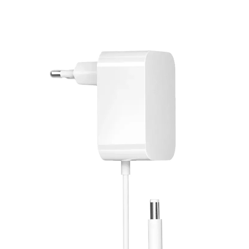 24W 12V 2A vægmonteret EU-stikstrømadapter