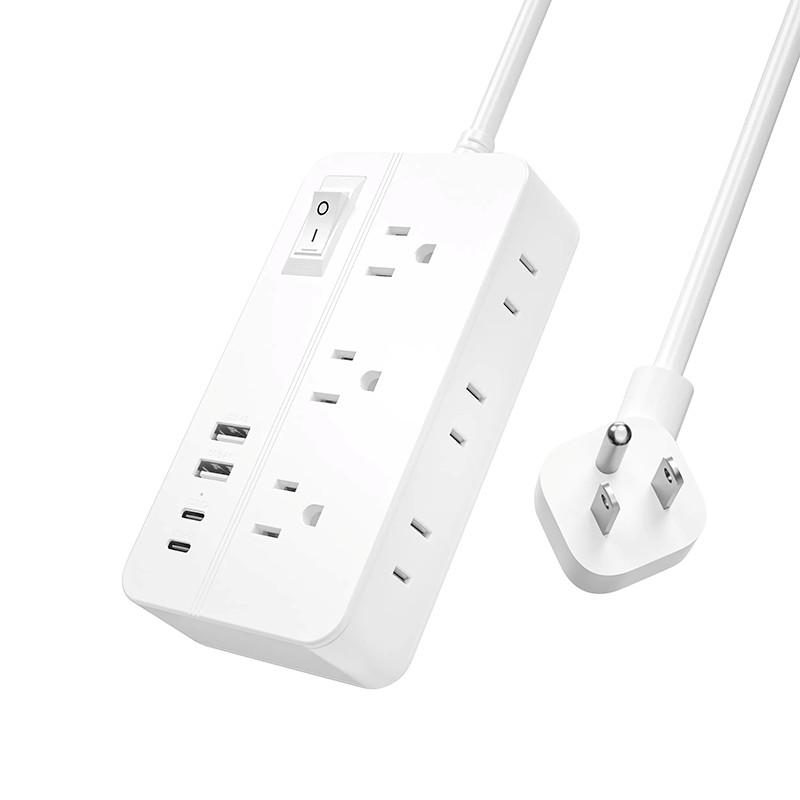 6 forretninger US Power Strip