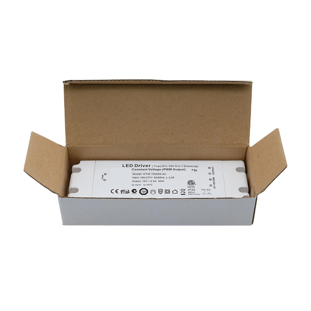 60W konstant spænding ultratynd triac dæmpbar LED-driver