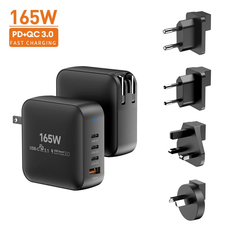 Højhastigheds 165W Gan oplader