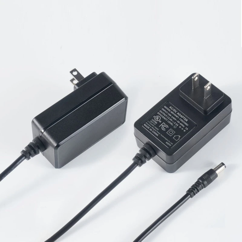 UL-listet 12V 2,5A 30W vægmonteret strømadapter