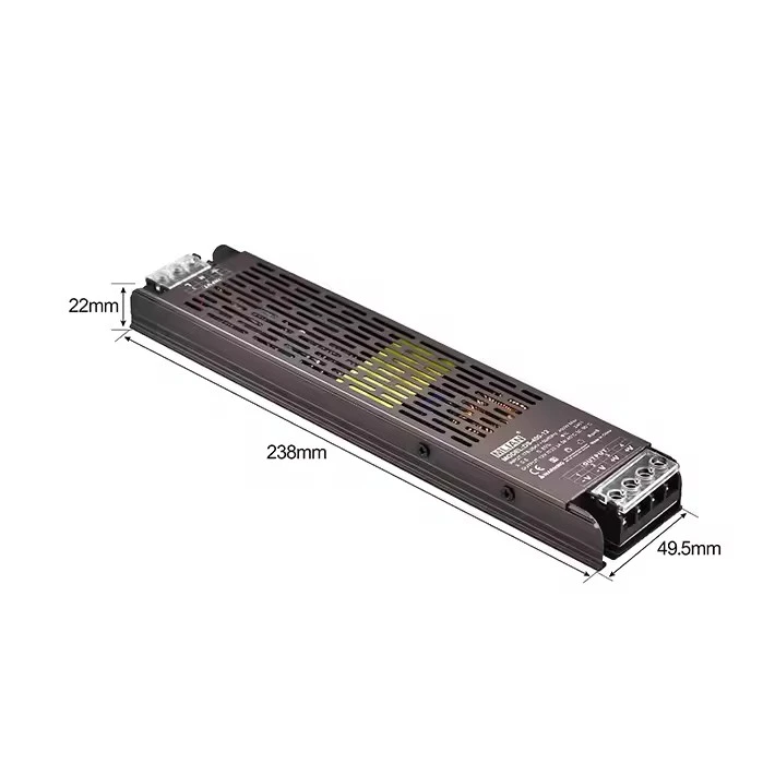 Ultratynd eller slank 100W 12V/24V Single Output Switching Power Supply